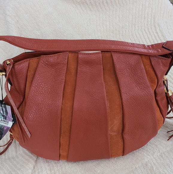 Aimee Kestenberg leather shoulder bag - Picture 2 of 15
